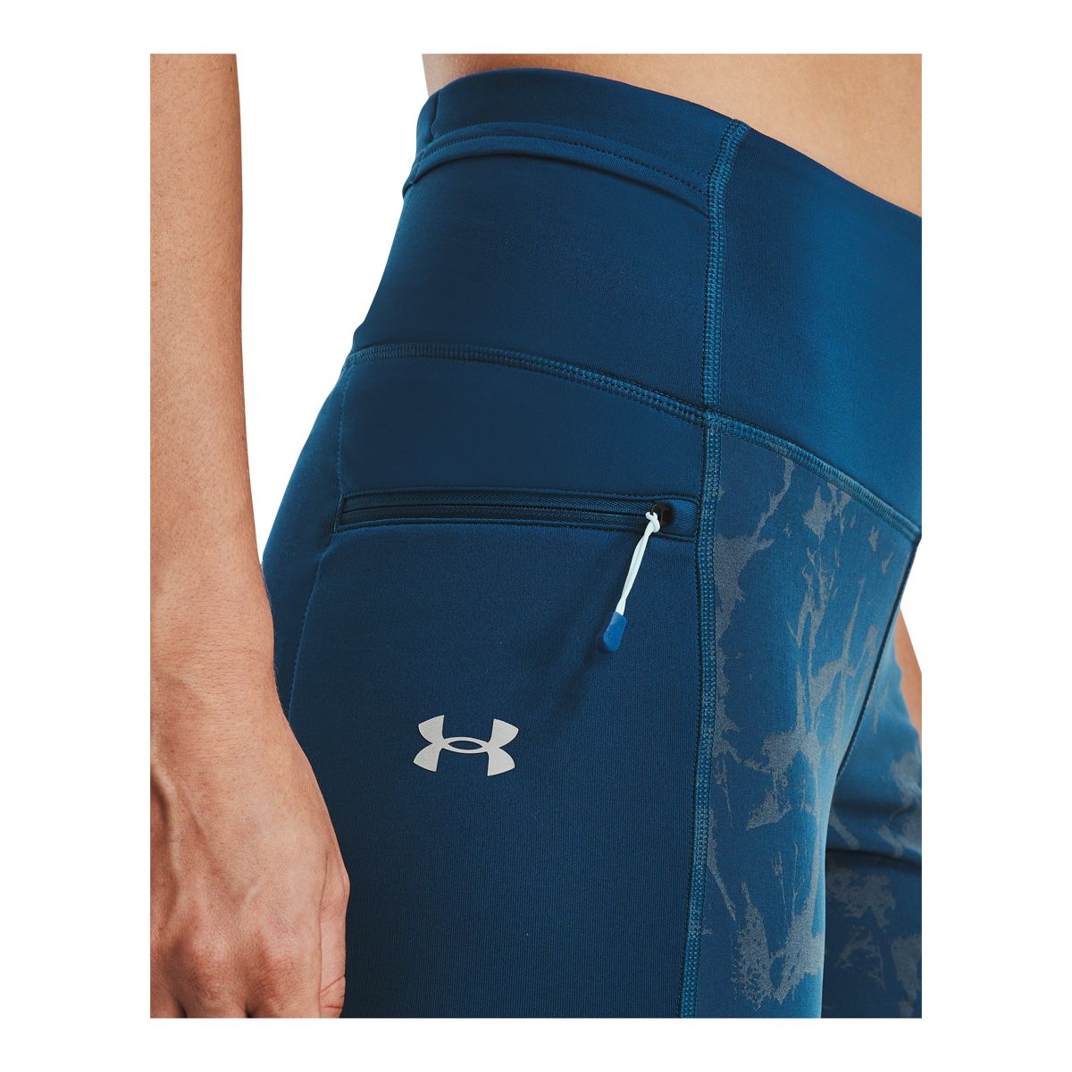Under Armour Women's Run Out Run The Cold Print Tights