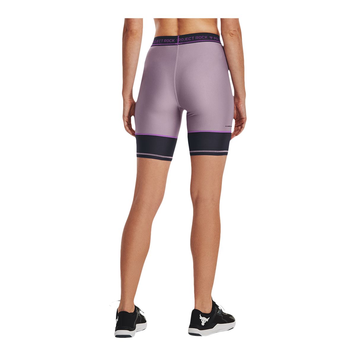Under Armour Women's Project Rock Bike Shorts