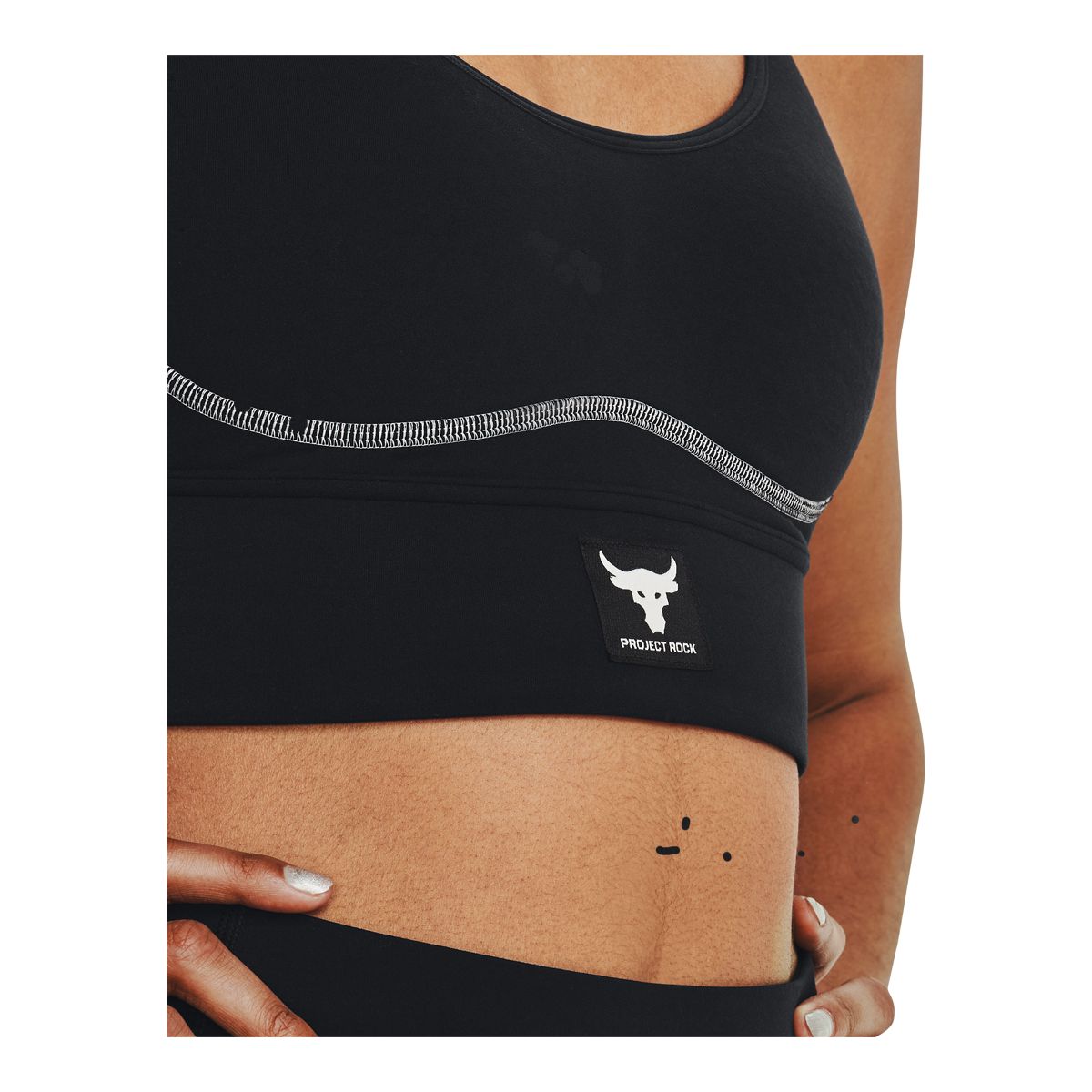 Police Auctions Canada - Women's Under Armour Compression Sports Bra, Size  L (516762L)