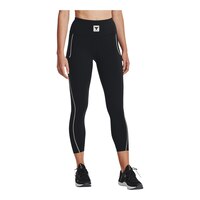 Under Armour Women's Meridian Project Rock Ankle Tights Front_Angled_Right