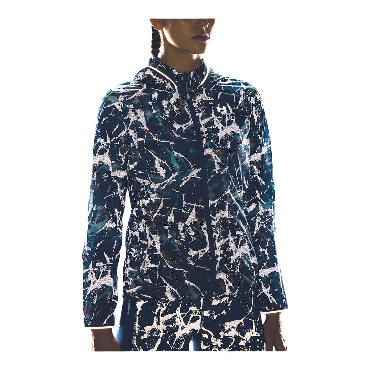 Under Armour Women's Run Out Run The Storm Cold Jacket