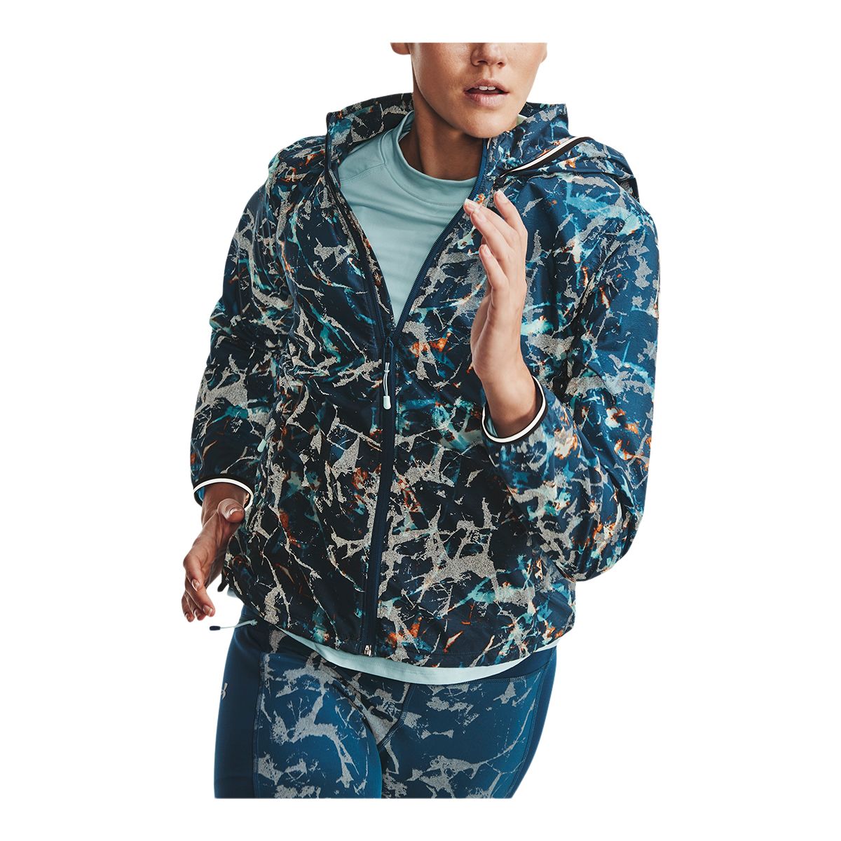 Under Armour Women's Run Out Run The Storm Cold Jacket