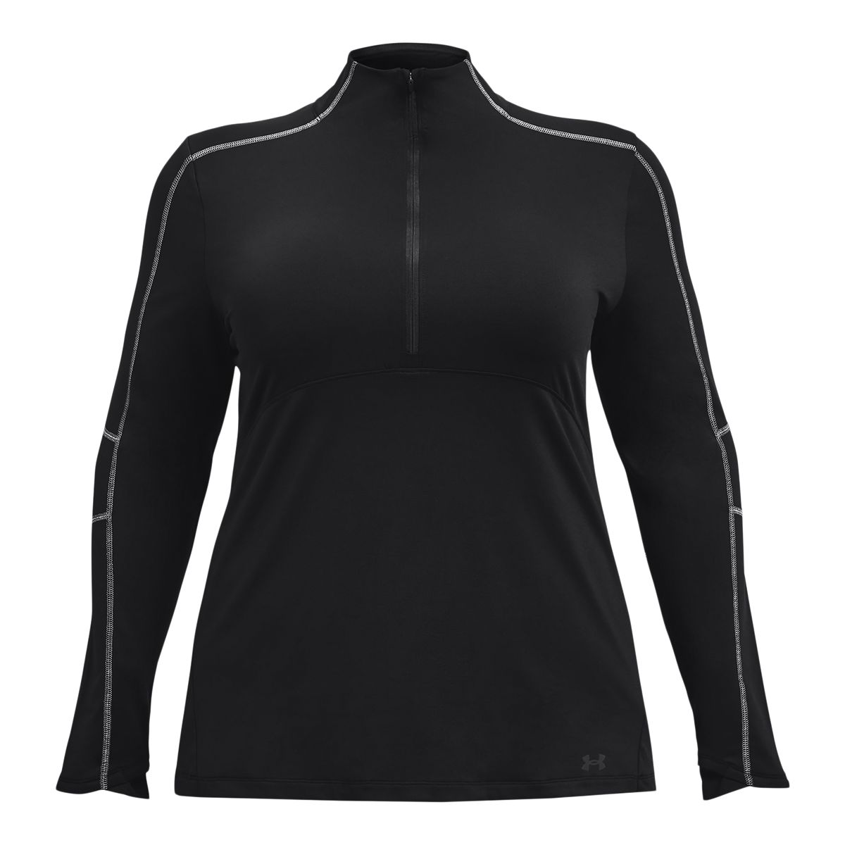 Under Armour Women's Cold Train Long Sleeve Half Zip Shirt, Plus Size