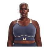 Under Armour Women's Infinity Plus Size Sports Bra, Medium Impact, Padded Front_Flat