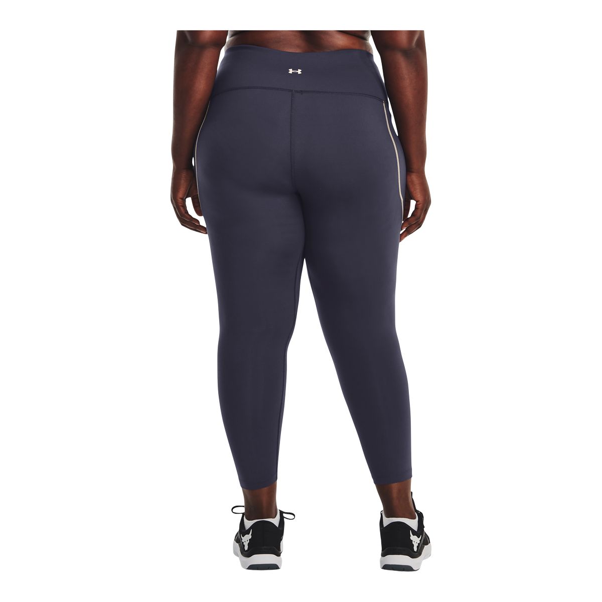 Under Armour Women's Plus Size Meridian Project Rock Ankle Tights