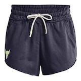 Under Armour Women's Project Rock Terry Shorts Front_Flat