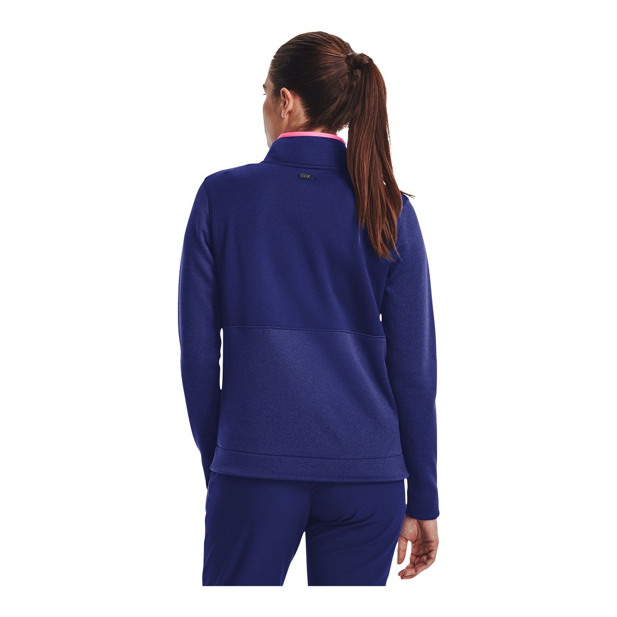 Under Armour Golf Women's Storm Sweater Fleece 1/2 Zip Long Sleeve Top