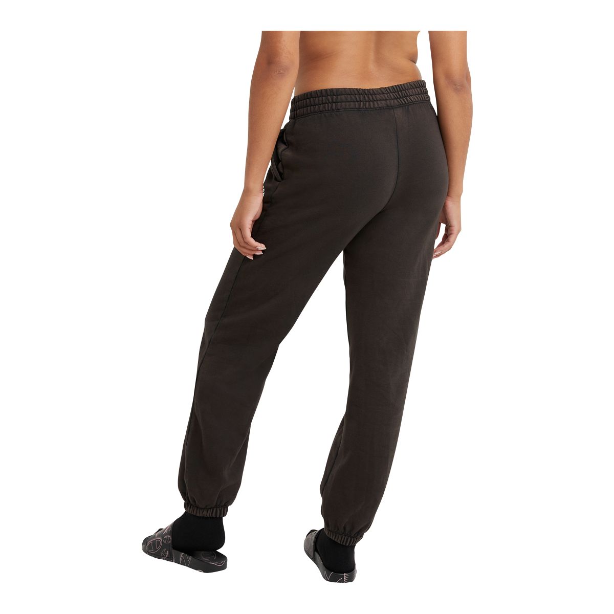 Champion Women's Powerblend Wash Joggers, Sweatpants, Training, Casual, Loose Fit