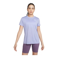 Nike Women's Legend T Shirt, Dri-FIT Front_Flat