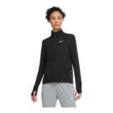 Nike Women's Run Element Half Zip Long Sleeve Top Front_Angled_Left