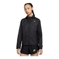 Nike Women's Plus Size Run Essentials Jacket Front_Angled_Left