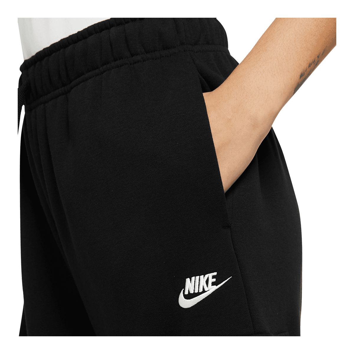 Nike Womens Club Fleece Jogger Sweatpants (as1, Alpha, xx_l, Regular,  Regular, Black) : Clothing, Shoes & Jewelry 