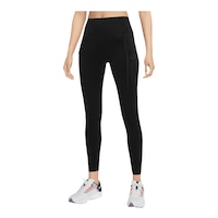Nike Women's Run Dri-FIT Go High Rise 7/8 Tights Front_Angled_Left