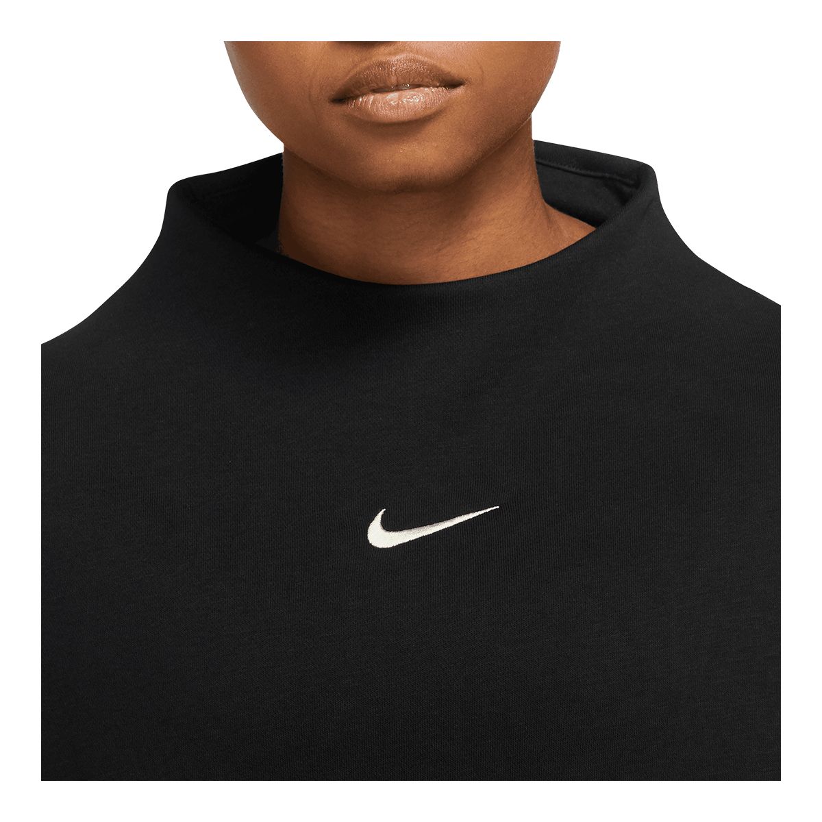 Nike Women's Phoenix Mock Neck Fleece Sweatshirt Tunic, Oversized