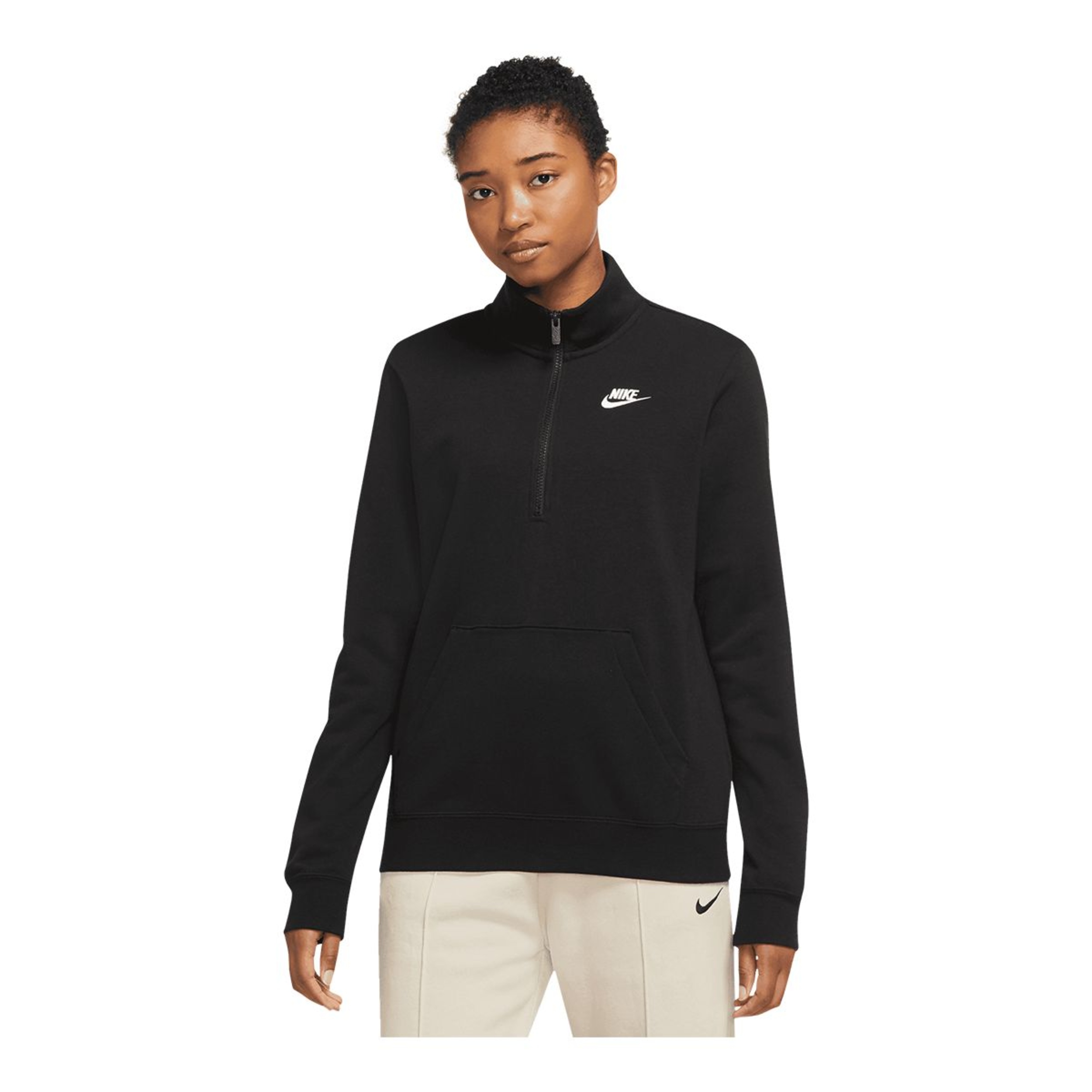 Nike Women's Club Fleece Half Zip Sweatshirt | SportChek