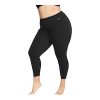 Nike Women's Plus Size Zenvy High Rise 7/8 Tights Front_Angled_Left