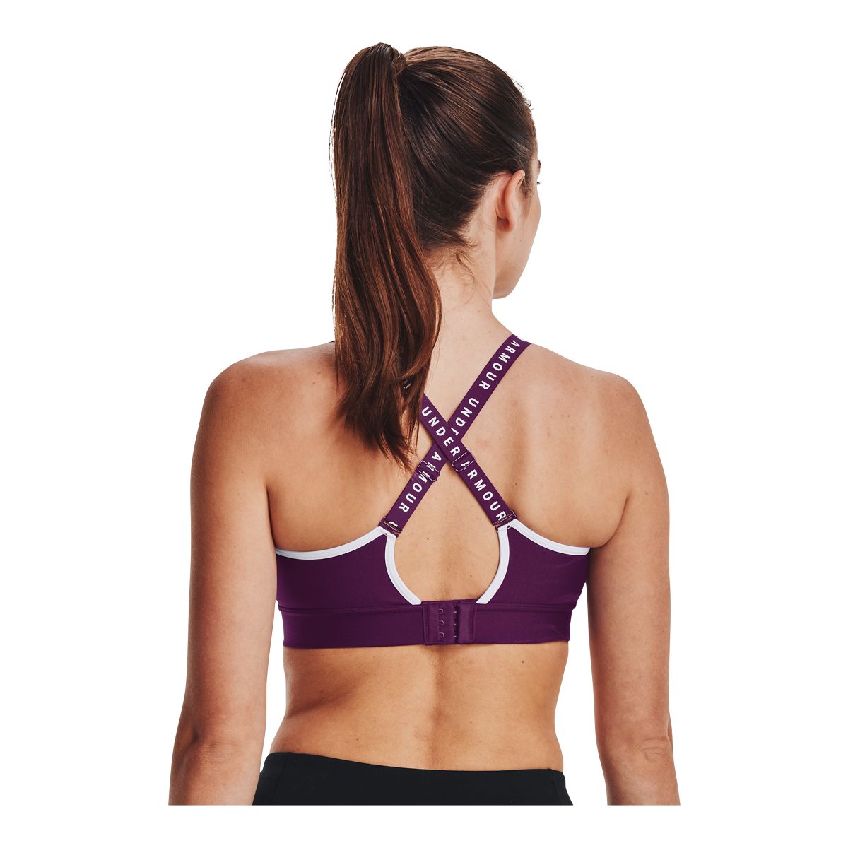 Under Armour Women's Infinity Sports Bra, Medium Impact, Padded