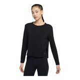 Nike Women's Yoga Dri-FIT Long Sleeve Shirt Front_Flat