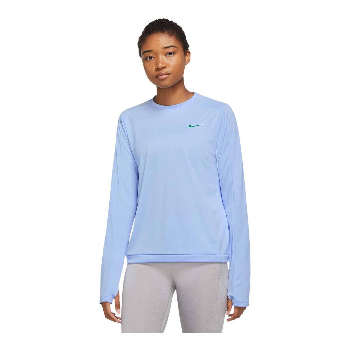 Nike Women's Run Swoosh Pacer Sweatshirt, Dri-FIT