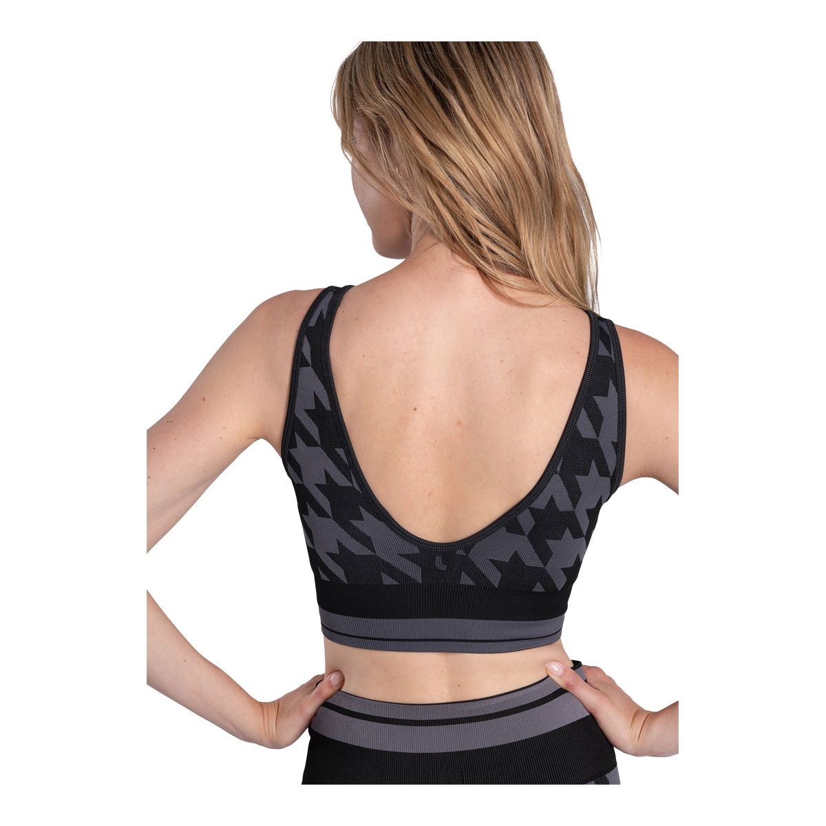 Lole Women's Marlowe Seamless V-Neck Sports Bra, Low Impact