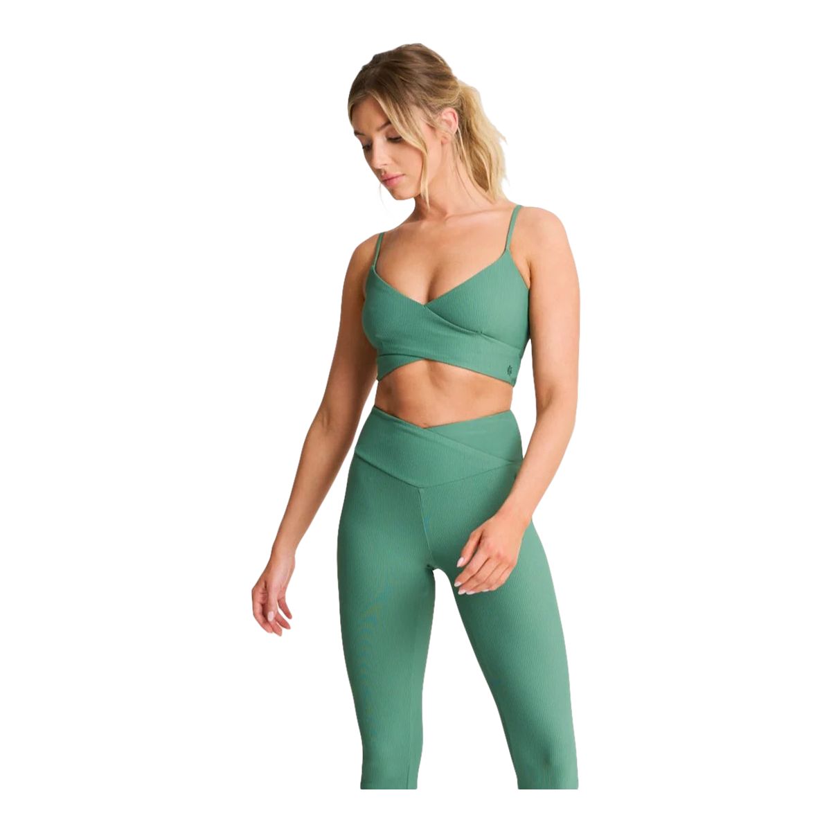 Everyday Sunday Women's The Everyday Wrap Bralette, Low Impact, Lightly Lined