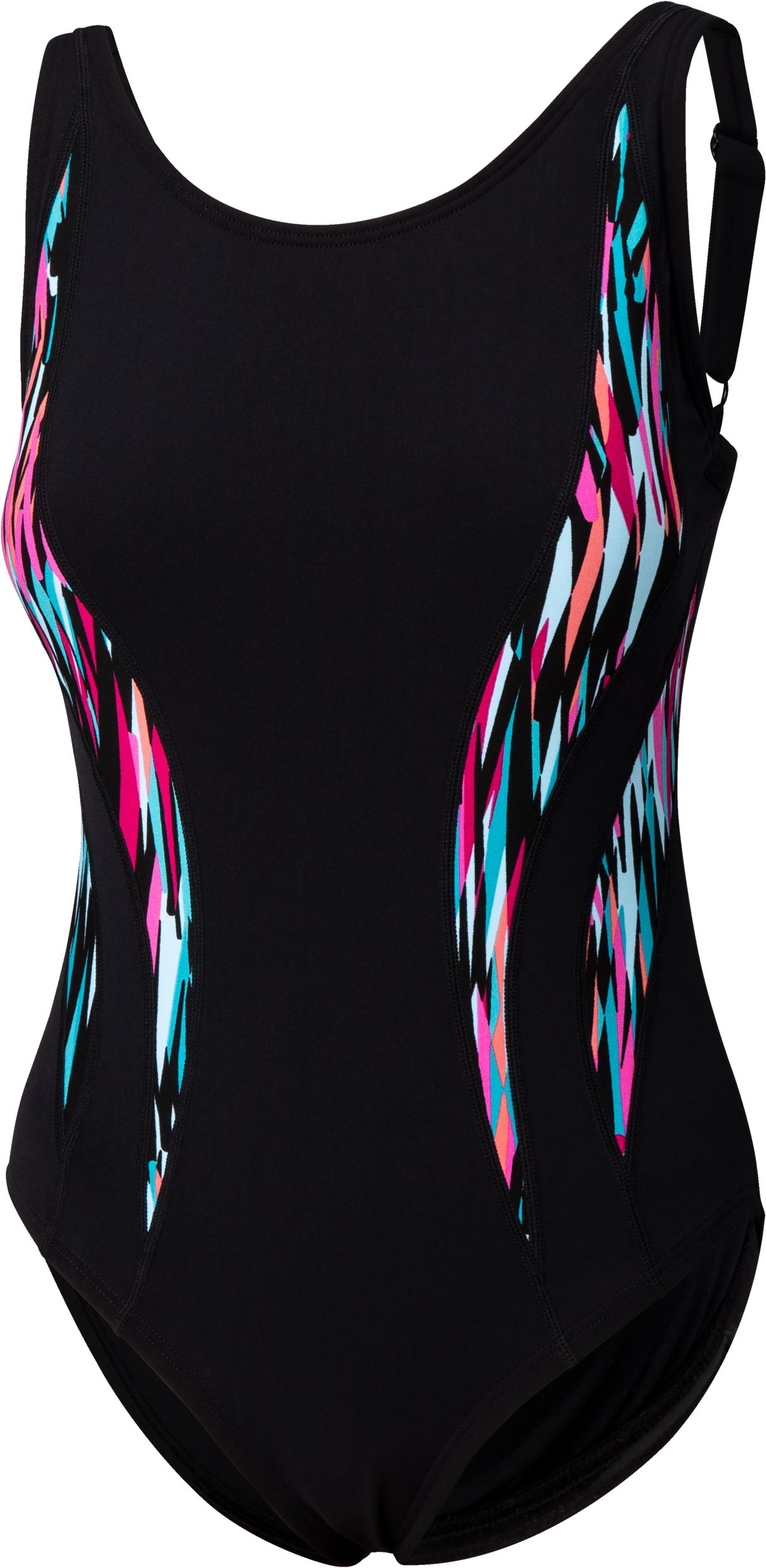 Gabar Women's CTEX Scoop Neck Splice One Piece Swimsuit