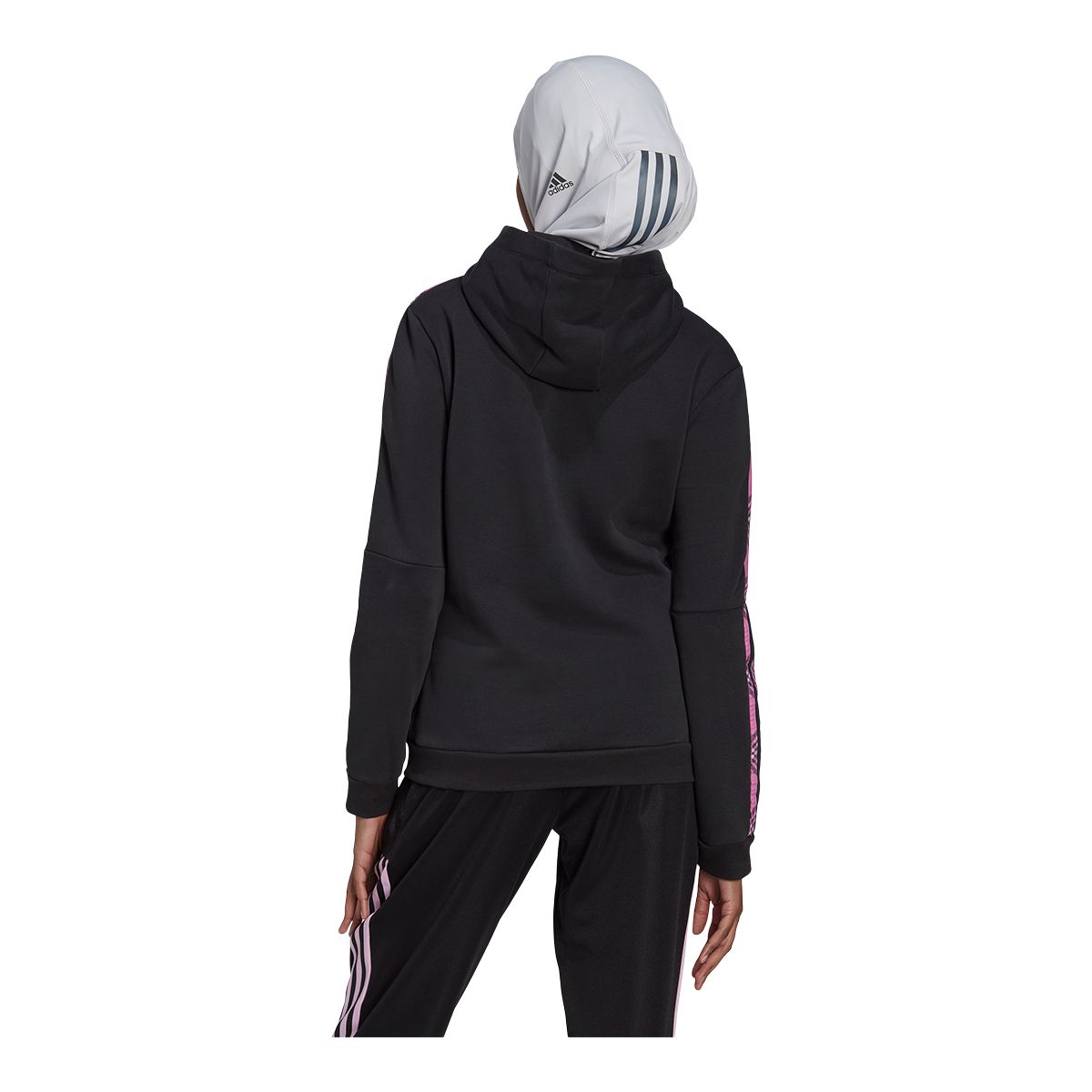 adidas Women's Tiro 21 Quarter Zip Fleece Pullover Hoodie