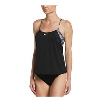 Nike Women's Gemstone Layered Tankini Front_Three_Fourths_Angled_Left