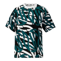 PUMA Women's Stewie Basketball Print T Shirt Front_Flat