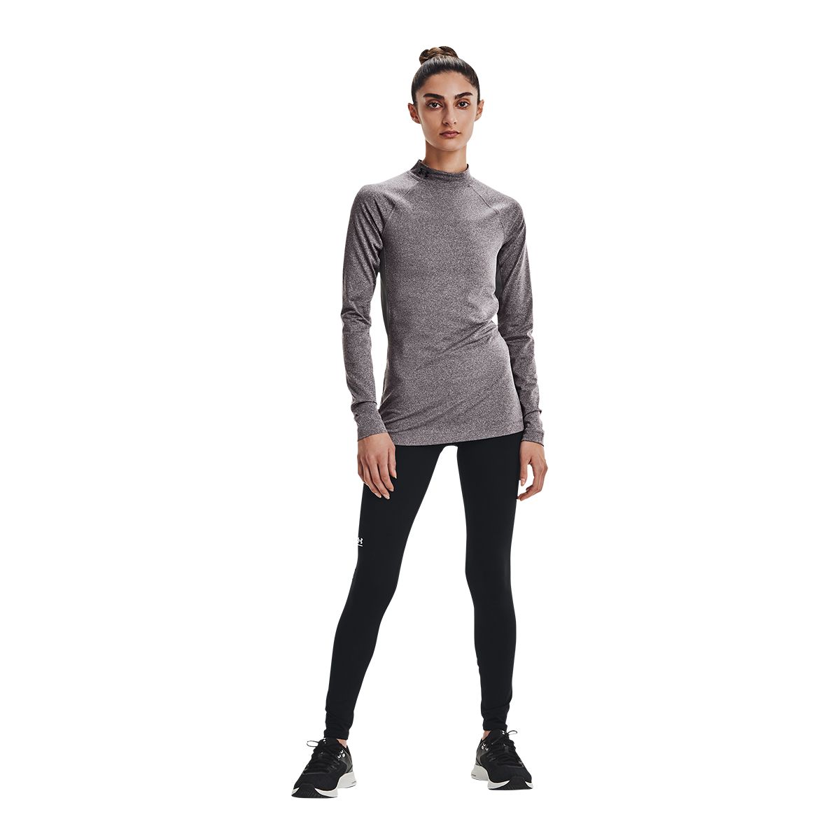 Under Armour Women's ColdGear© Authentics Mock Neck Top