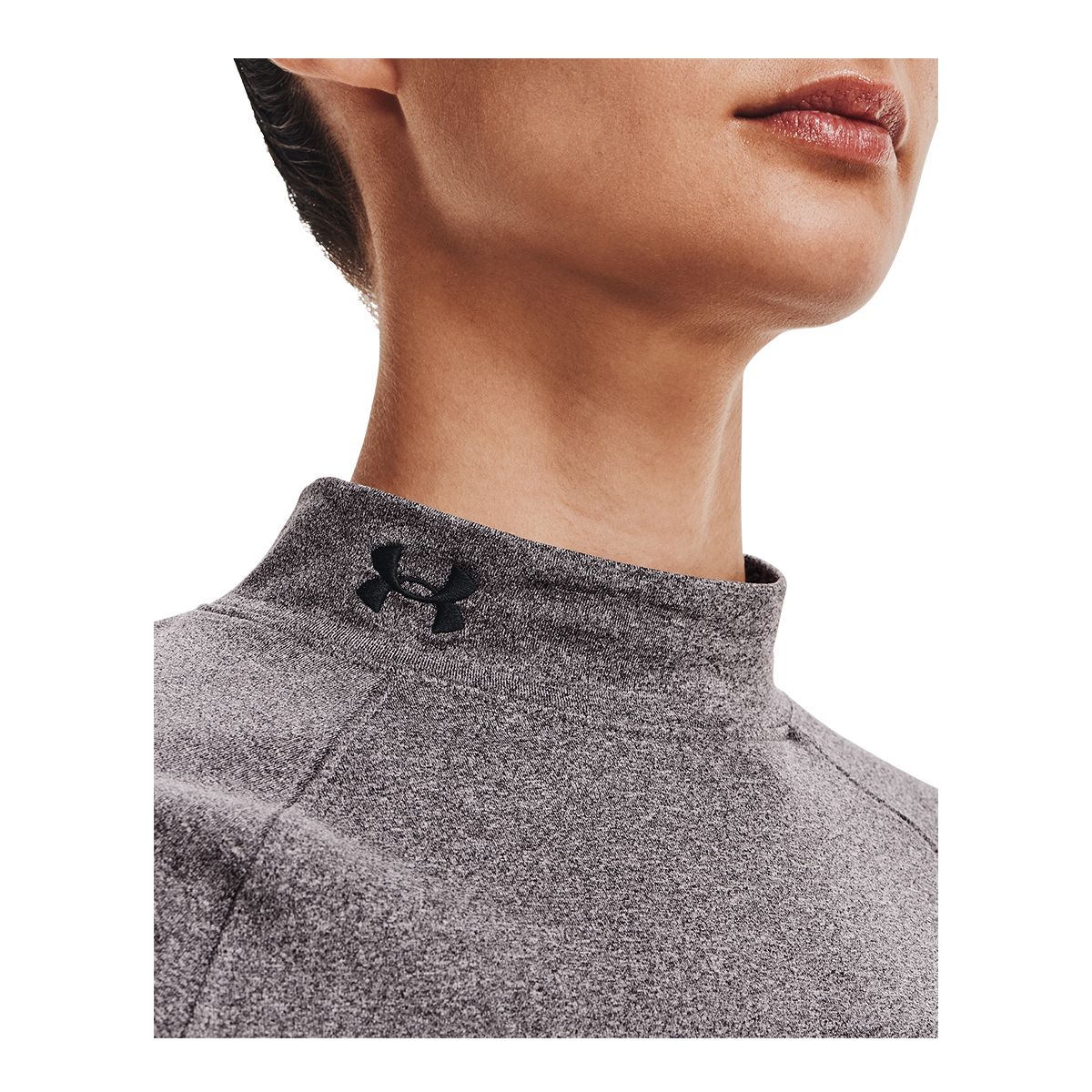 Under Armour Women's ColdGear© Authentics Mock Neck Top