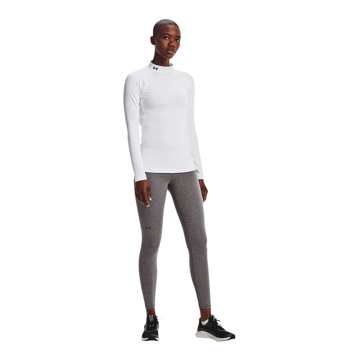 Under Armour Women's ColdGear© Authentics Mock Neck Top