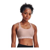 Under Armour Women's Armour High Crossback Sports Bra Front_Flat