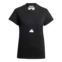 adidas Women's Cotton Jersey T Shirt Front_Flat