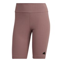 adidas Women's Rib Biker Shorts Front_Angled_Left