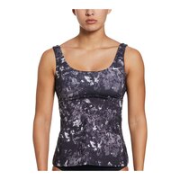 Nike Women's Earth Dye Tankini Top Front_Flat