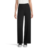 Onzie Women's Wide Leg Lounge Pants, Lounge, High Rise Front_Flat