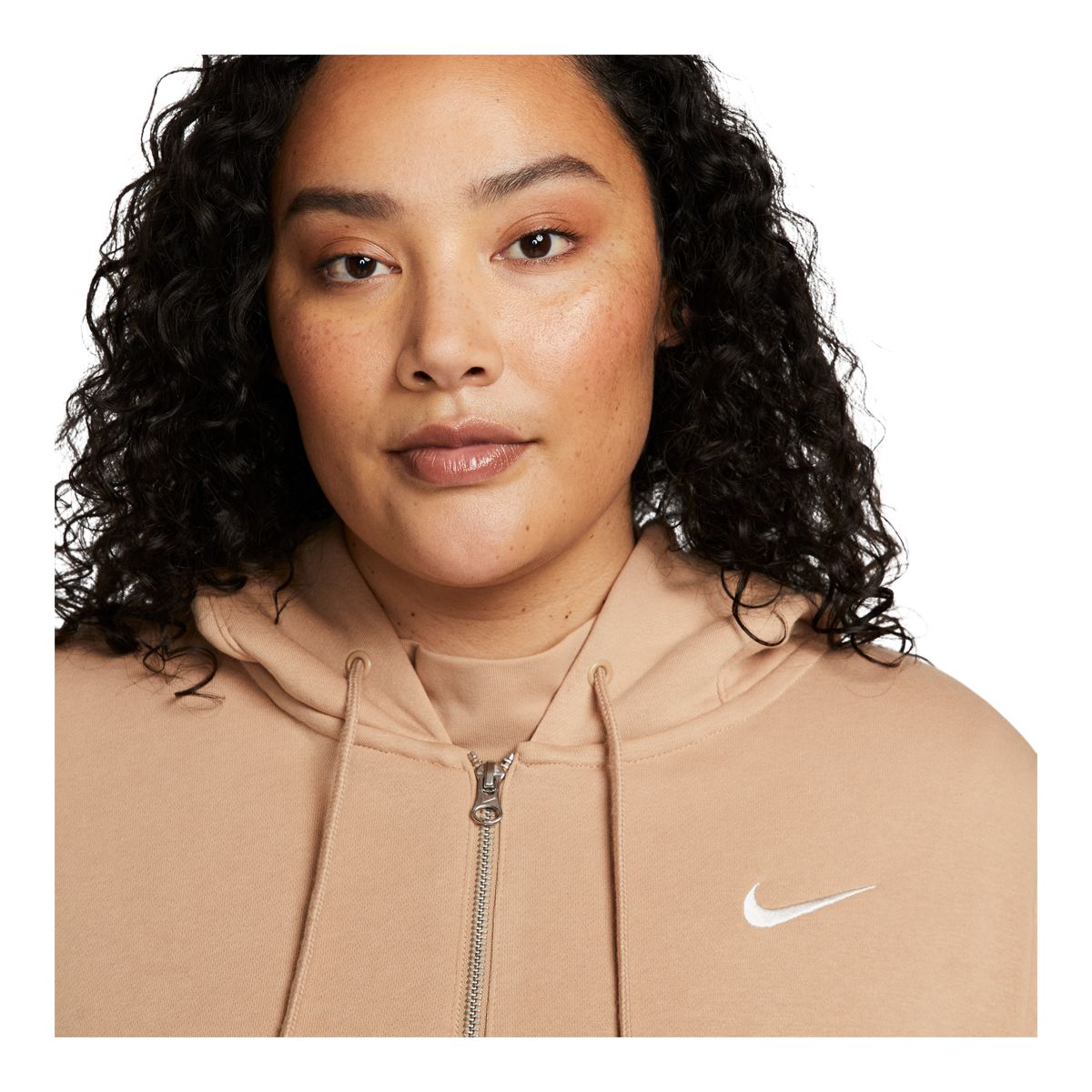 Nike Women's Phoenix Full Zip Hoodie, Fleece