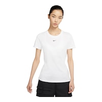 Nike Sportswear Women's Essential Cotton Crew T Shirt Front_Flat