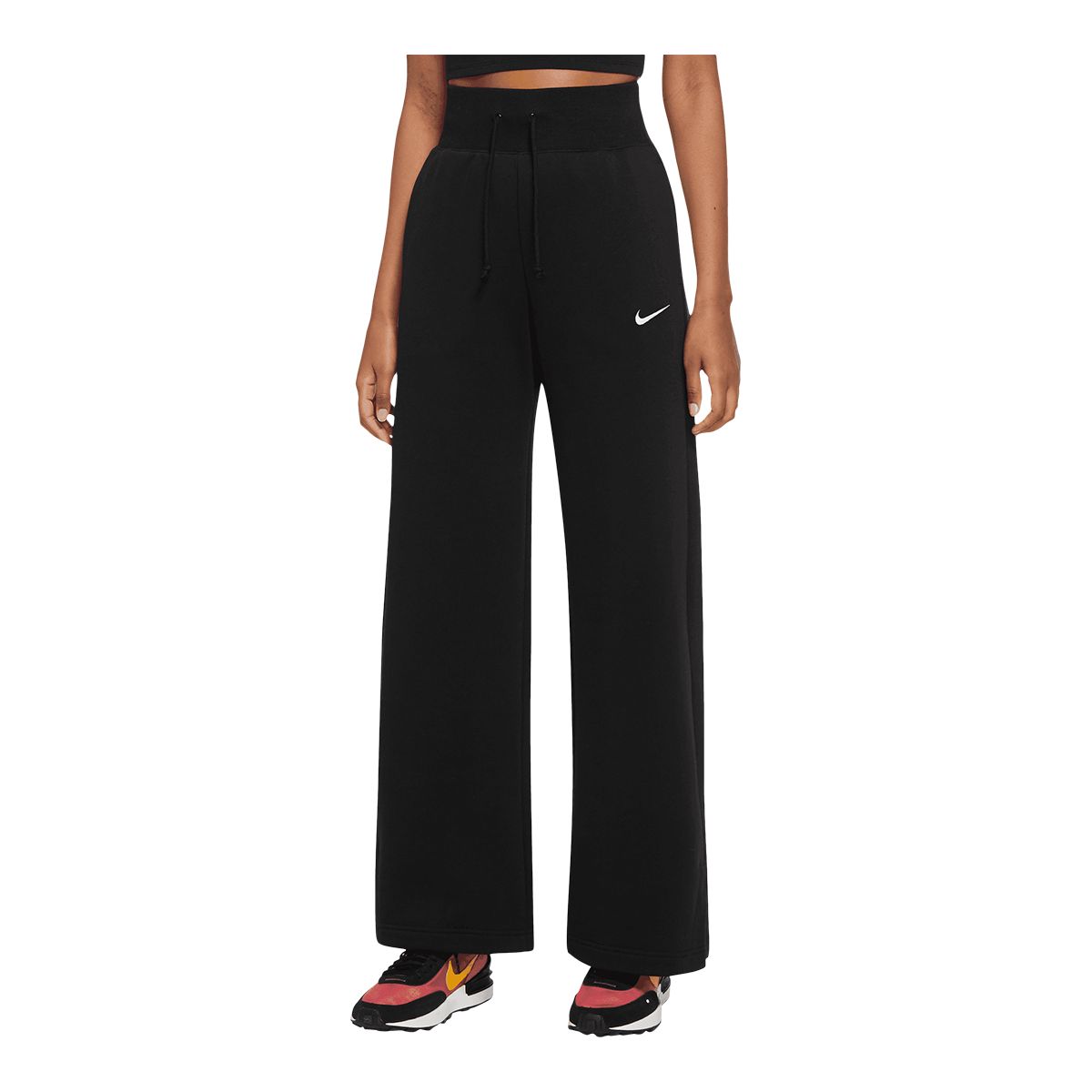 Nike Women's Sportswear Phoenix Fleece Pants, Casual, High Rise, Wide Leg