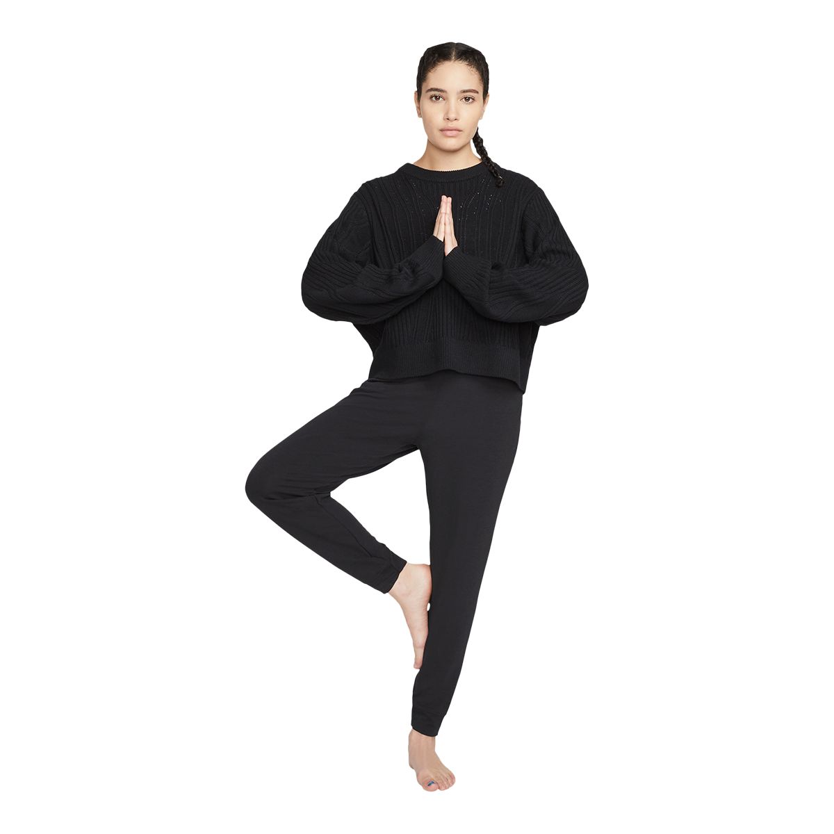 Nike Yoga Luxe Women's 7/8 Fleece Joggers.