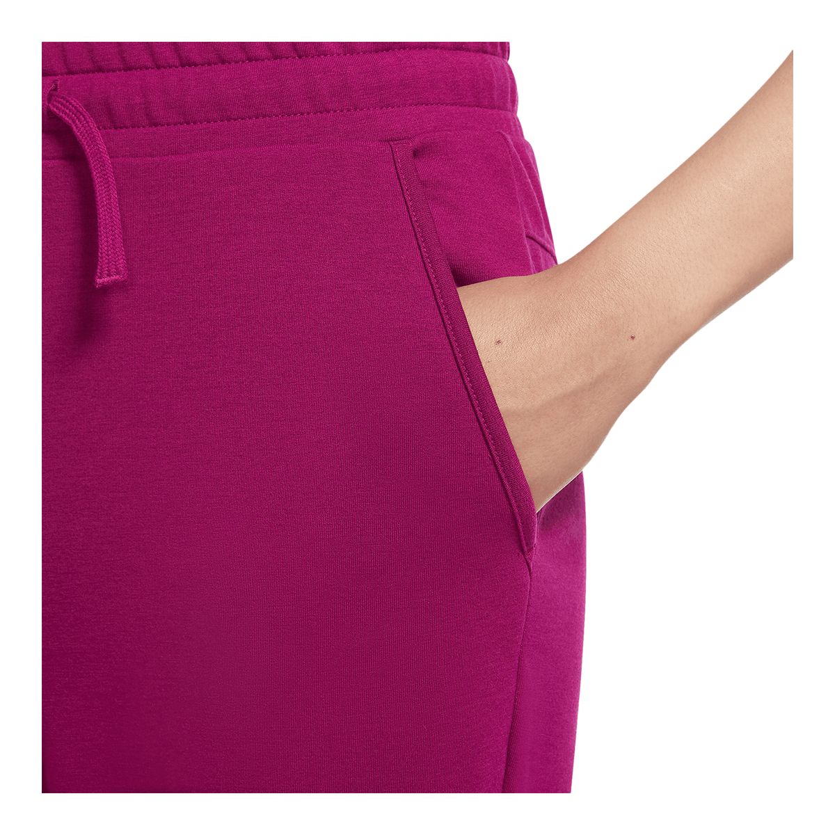 Nike Women's Yoga 7/8 Fleece Jogger Pants, Training