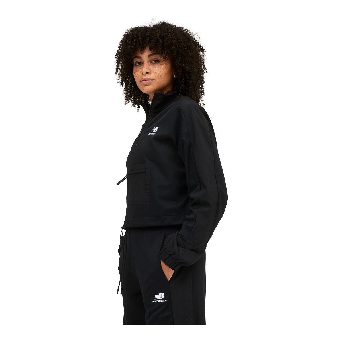 New Balance Women's Athletics Amplified Quarter Zip Jacket