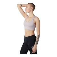 New Balance Women's Power X Sports Bra Front_Angled_Left