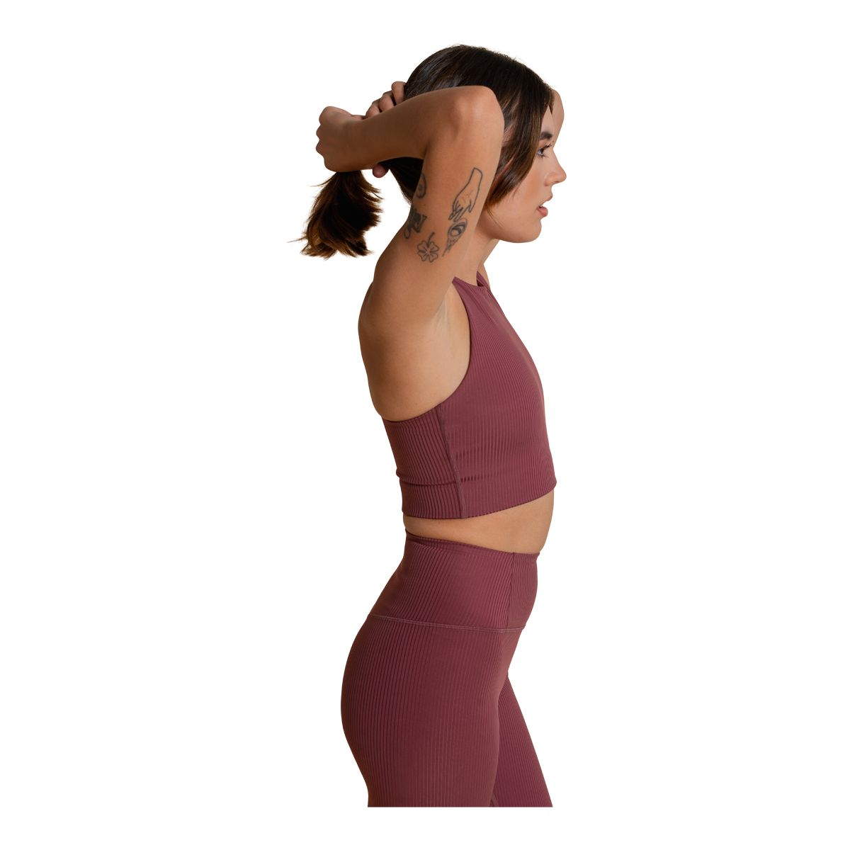 Girlfriend Collective Women's Compressive Rib Dylan Sports Bra