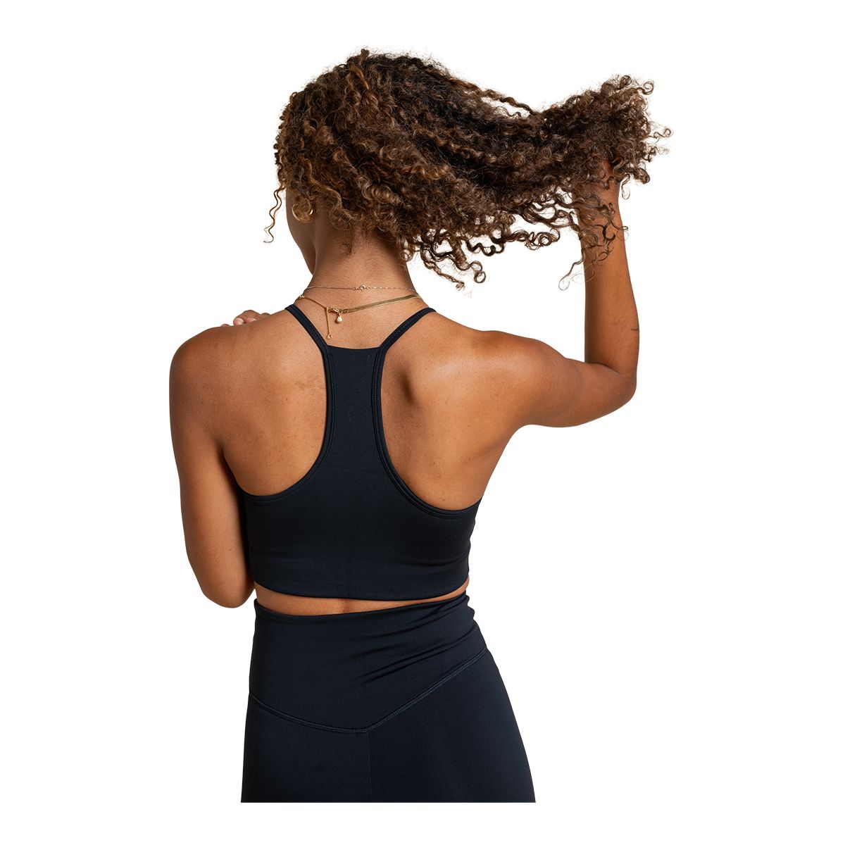 Girlfriend Collective Women's Luxe Collette Halter Sports Bra