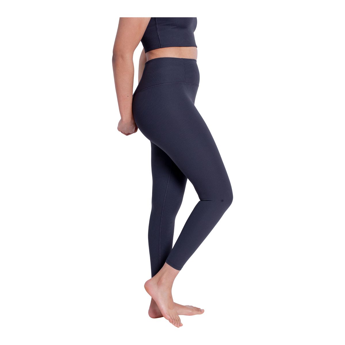 Girlfriend Collective Women's High Rise Compressive Rib 23 Leggings