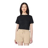 FWD Women's Core Ruched T Shirt Front_Flat