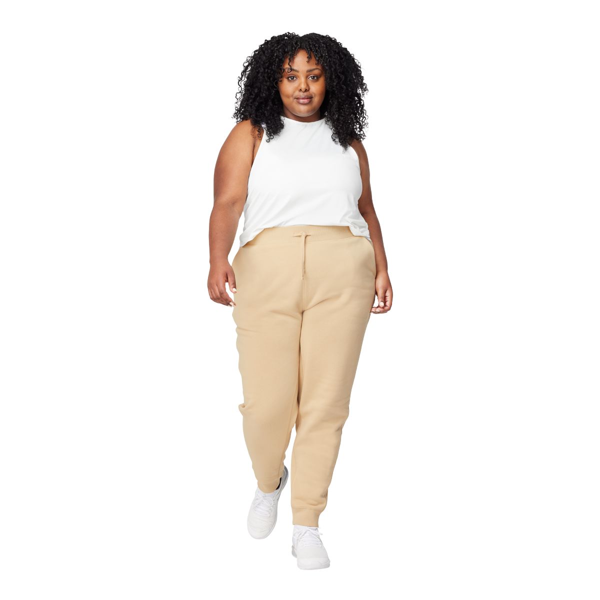 Beige jogger pants discount womens