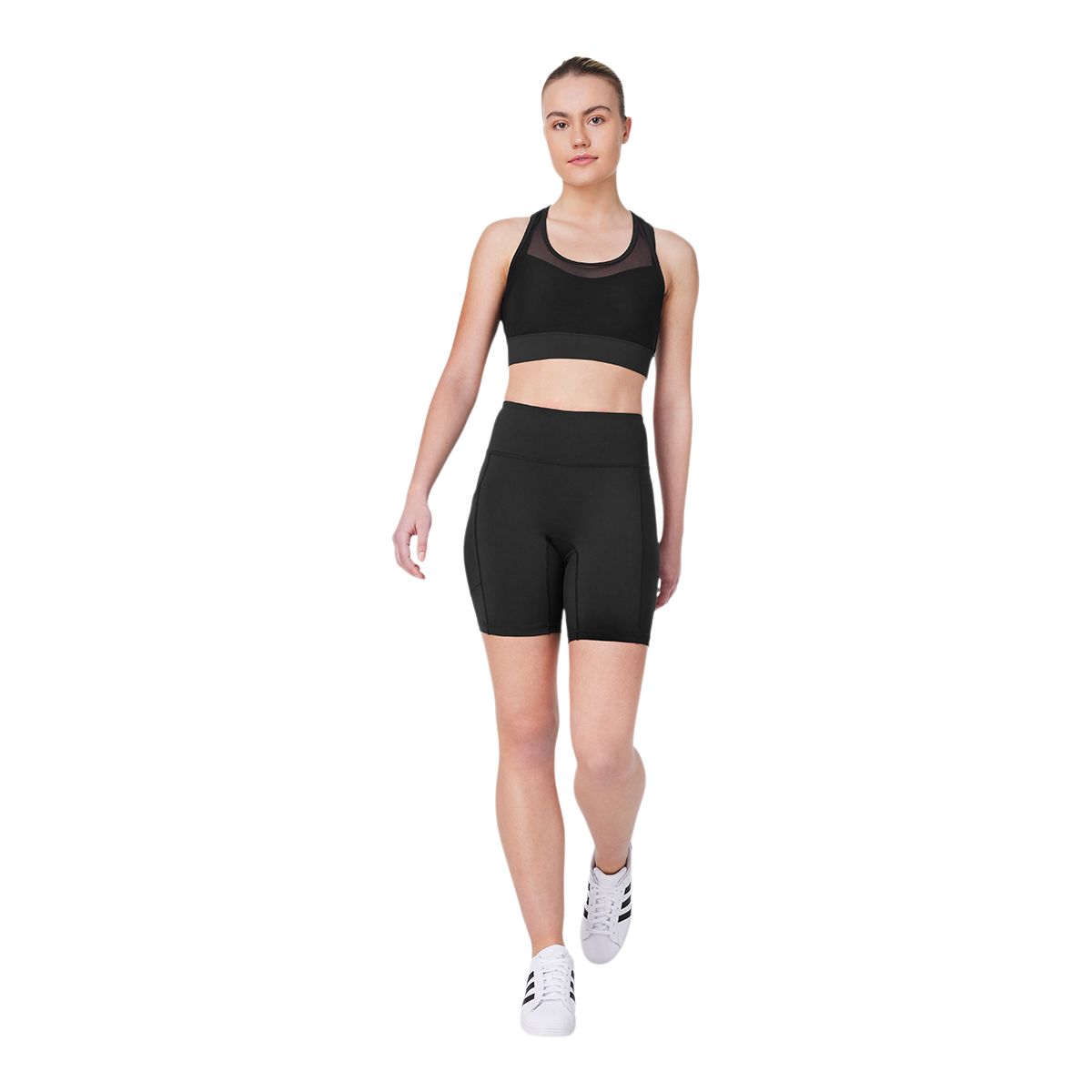 FWD Women's Push Power Mesh Sports Bra